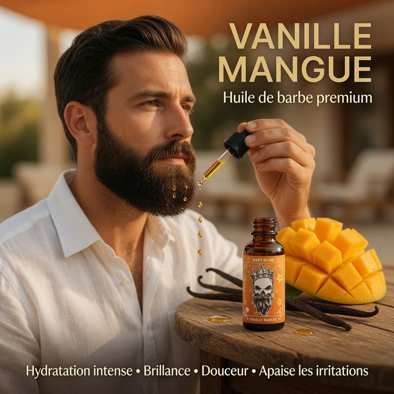Huile pour barbe Vanille — vue 4