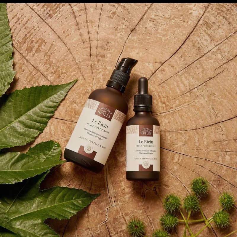 Huile de Ricin Bio - Soin cheveux et barbe